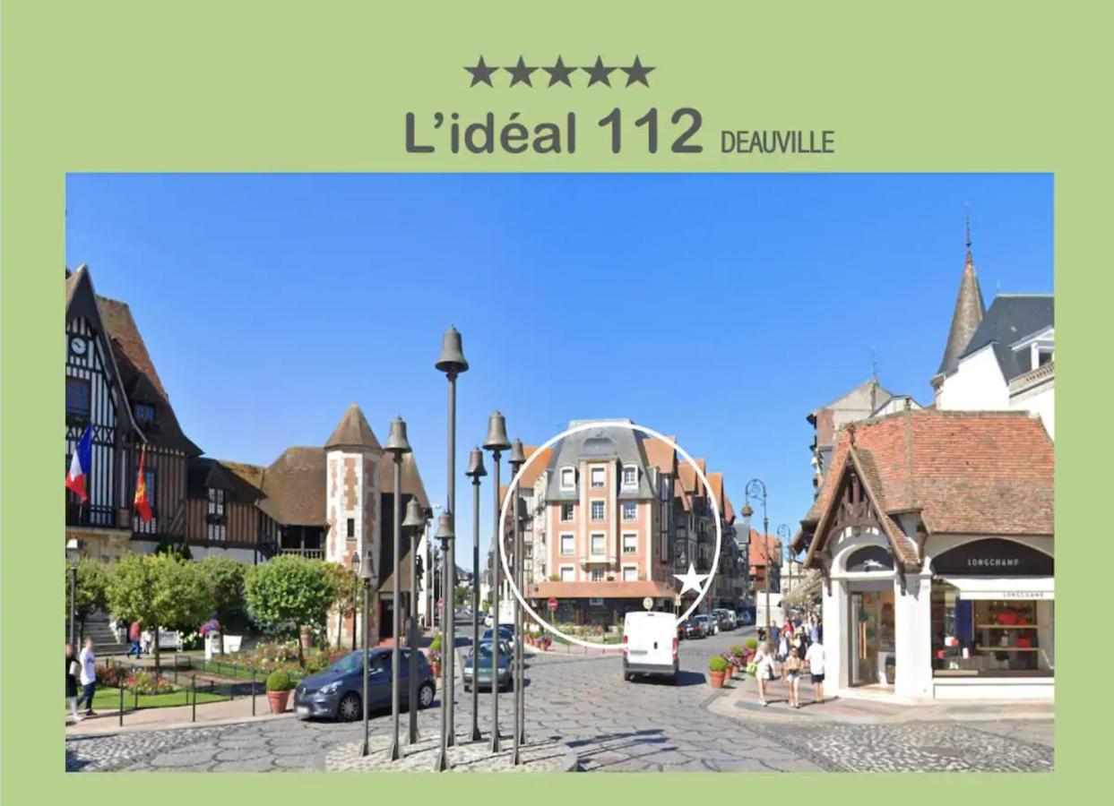 L'Ideal 112 - 85M2, 2 Chambres, Parking & Cabine De Plage 도빌 외부 사진