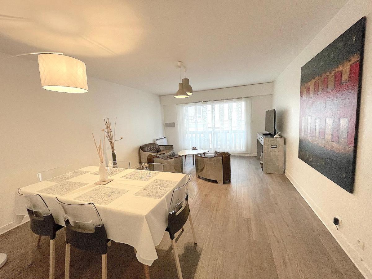 L'Ideal 112 - 85M2, 2 Chambres, Parking & Cabine De Plage 도빌 외부 사진