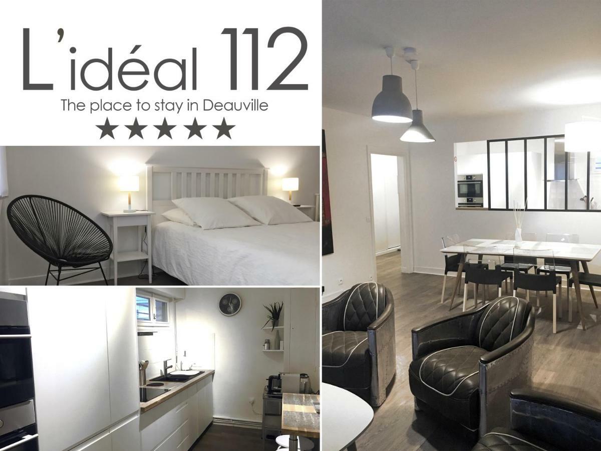L'Ideal 112 - 85M2, 2 Chambres, Parking & Cabine De Plage 도빌 외부 사진