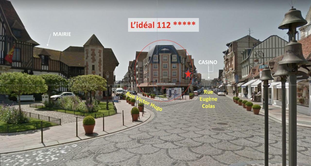 L'Ideal 112 - 85M2, 2 Chambres, Parking & Cabine De Plage 도빌 외부 사진